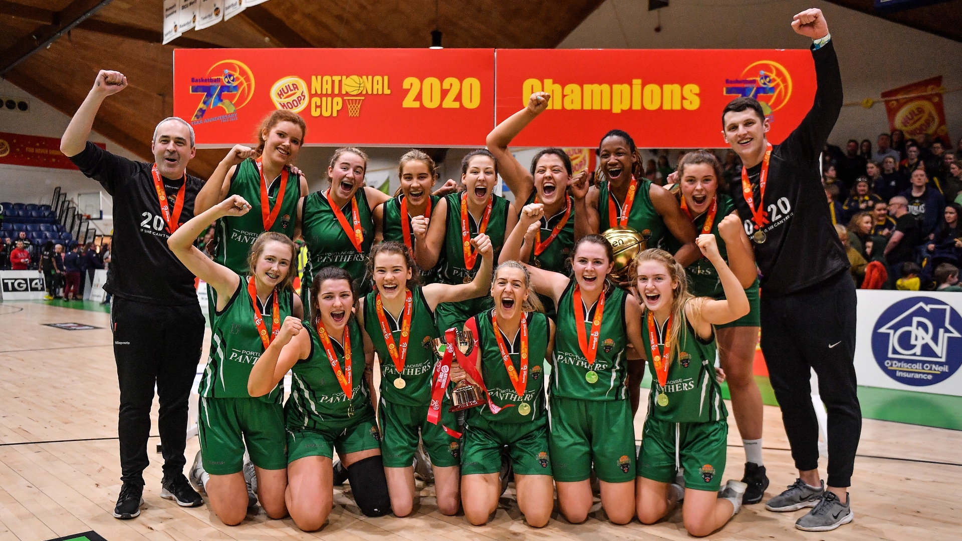 Portlaoise Panthers latest club to achieve Basketball Ireland's